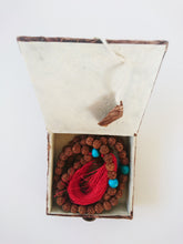 Load image into Gallery viewer, Rudraksha Mala with Turquoise