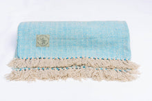 Load image into Gallery viewer, Yoga Blanket - blue