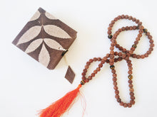 Load image into Gallery viewer, Rudraksha Mala with Tiger Eye