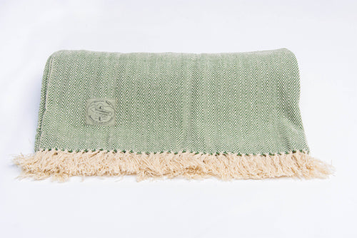 Yoga Blanket - green